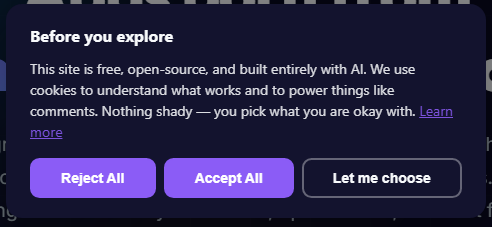 ConsentKit cookie consent banner